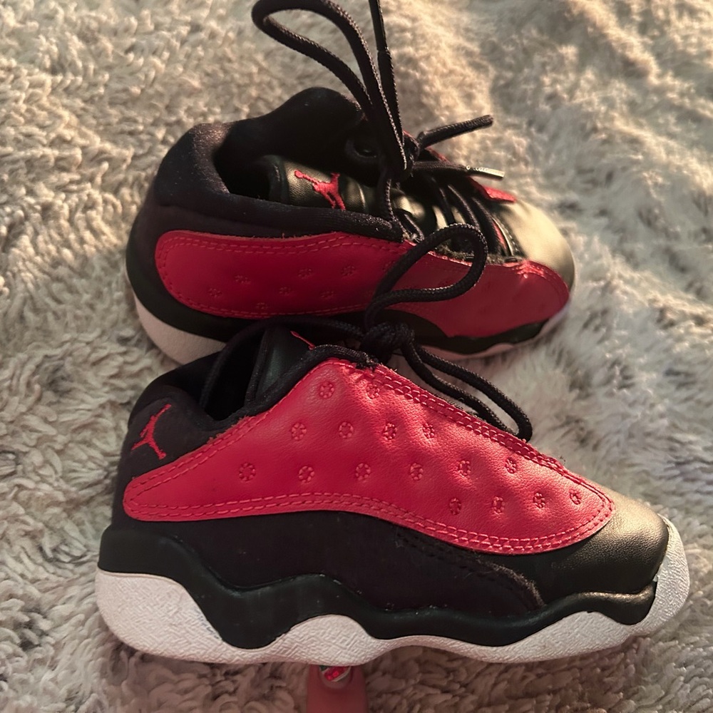 Kids Red and Black Sneakers